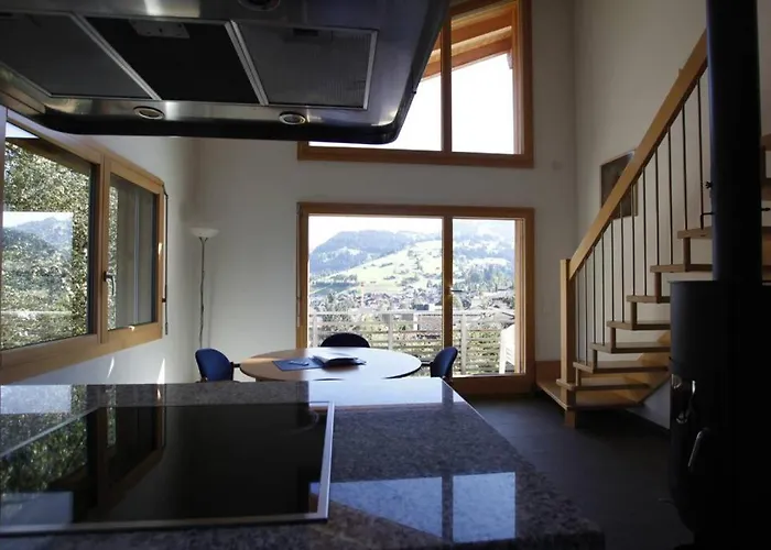 Region De Gstaad, Duplex De 80m2 Lejlighed *